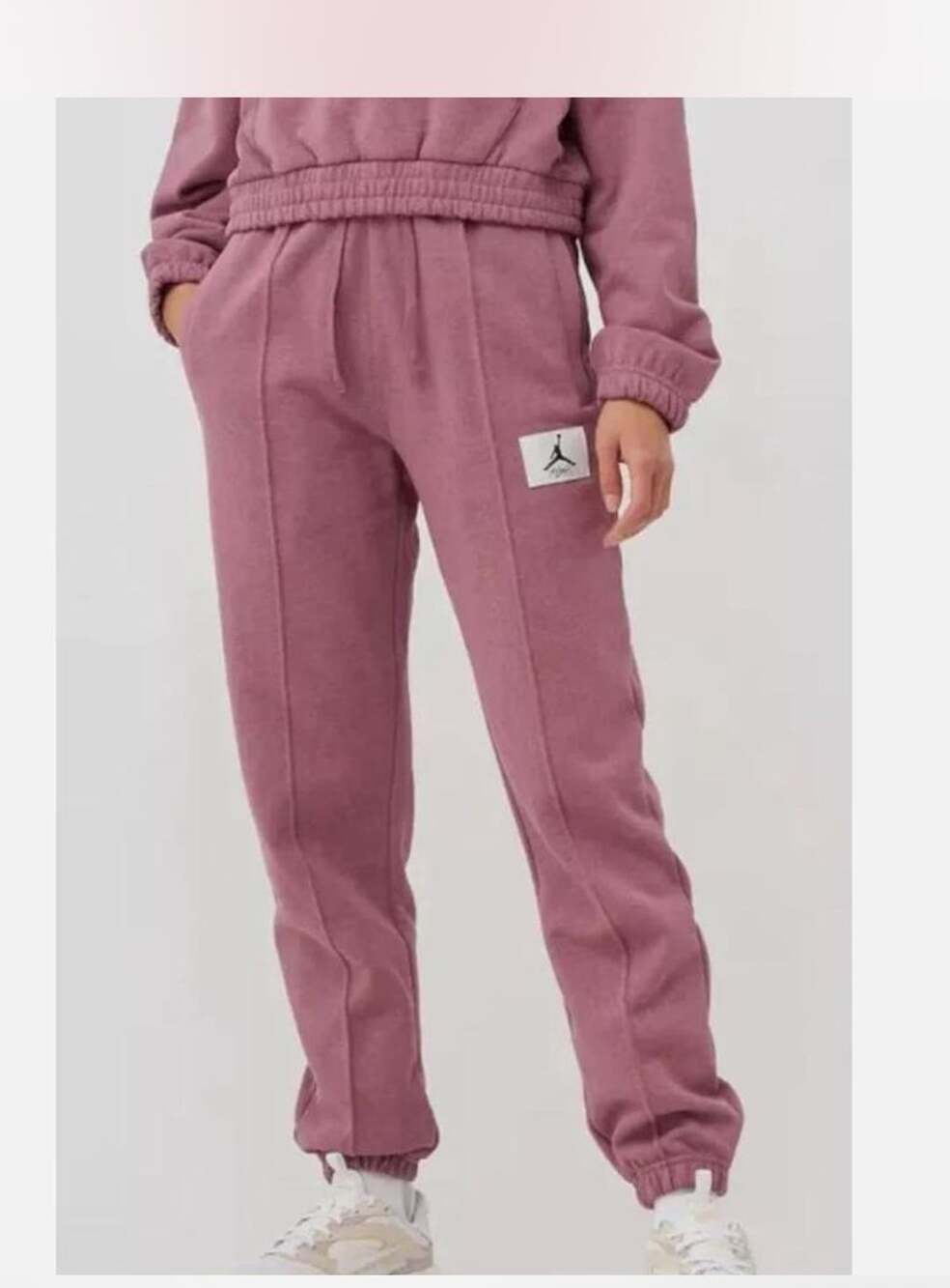 Jordan Flight Fleece Pants Size XS Mauve Sweatpants